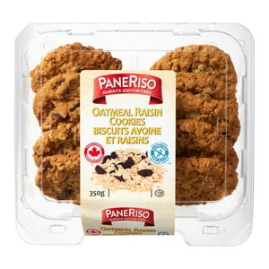 PaneRiso Always Gluten-Free Oatmeal Raisin Cookies