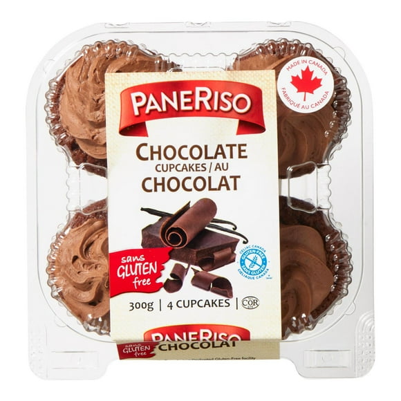 PaneRiso Gluten-Free Chocolate Cupcakes