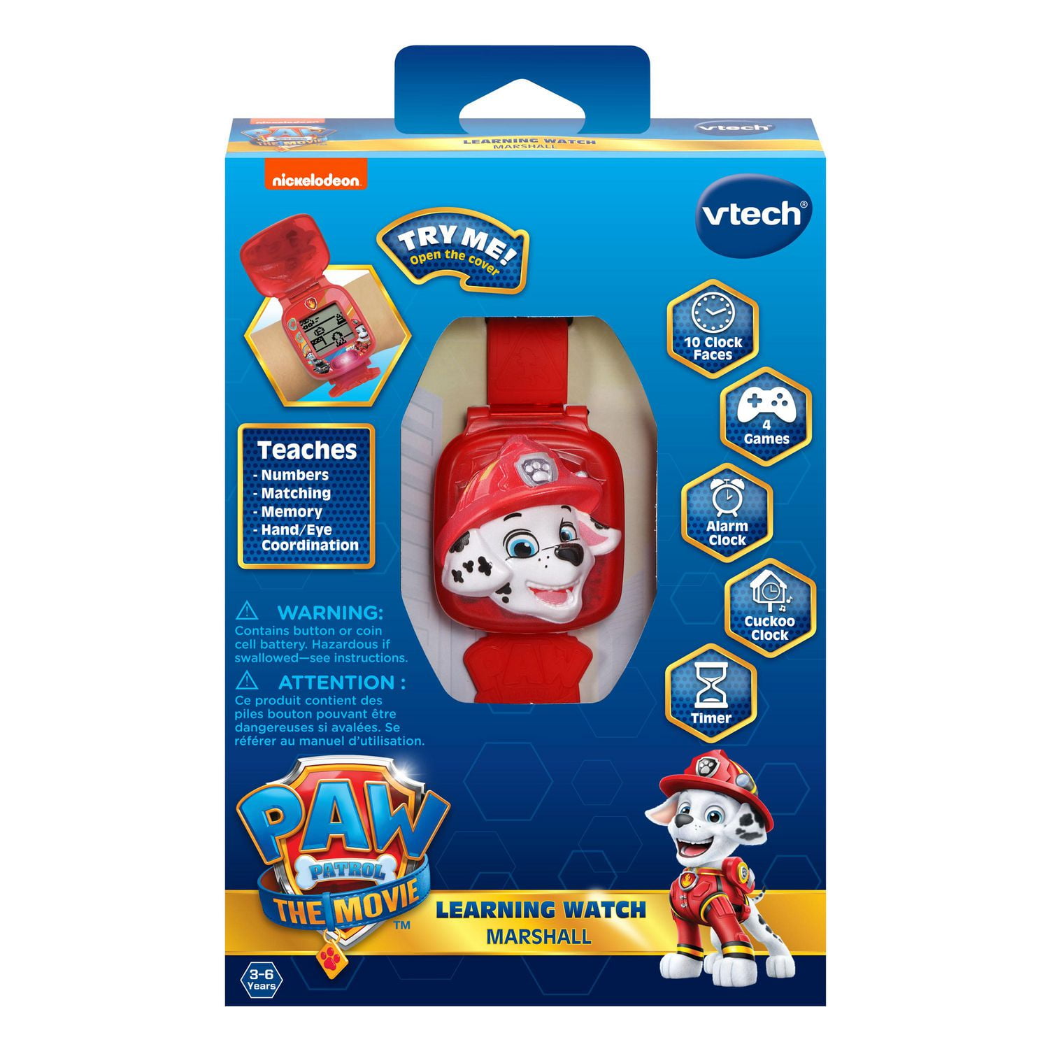 Paw patrol deals marshall watch