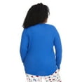 thumbnail image 3 of George Plus Women's Waffle Sleep Tee, 3 of 6