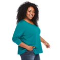 thumbnail image 2 of George Plus Women's V-Neckline Tee, 2 of 6
