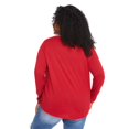 thumbnail image 3 of George Plus Women's V-Neckline Tee, 3 of 6