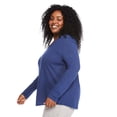 thumbnail image 2 of George Plus Women's V-Neckline Tee, 2 of 6