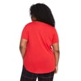 thumbnail image 3 of George Plus Women's Scoop Neckline Tee, 3 of 6