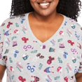 thumbnail image 4 of George Plus Women's V-Neckline Nightshirt, 4 of 6