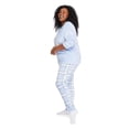 thumbnail image 2 of George Plus Women's Plush Pajama 2-Piece Set, 2 of 6