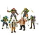 Figurines articulées Ninja Turtles 2 en paq. de 6 – image 1 sur 2