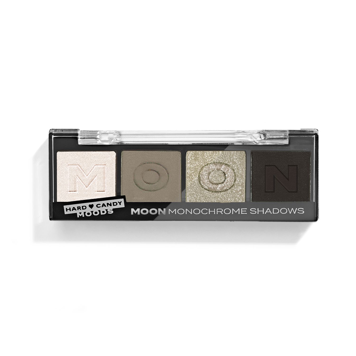 Hard Candy, Moods 4 piece eyeshadow palette, Monochromatic shades 