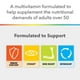 Supplément Centrum complet de vitamines et de minéraux multiples Select Essentiels pour adultes de 50 ans et plus 100 comprimés – image 3 sur 9