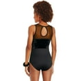 thumbnail image 2 of Justice Girls' Two Piece Velour Leotard Set, 2 of 3
