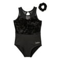 thumbnail image 3 of Justice Girls' Two Piece Velour Leotard Set, 3 of 3