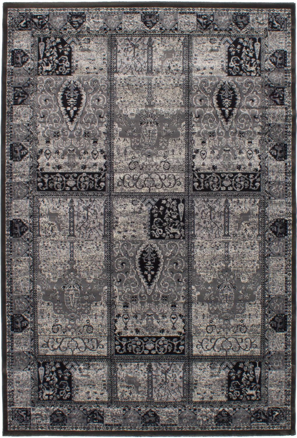 eCarpetGallery Chroma Grey Polypropylene Rug 6'7" X 9'6" | Walmart Canada