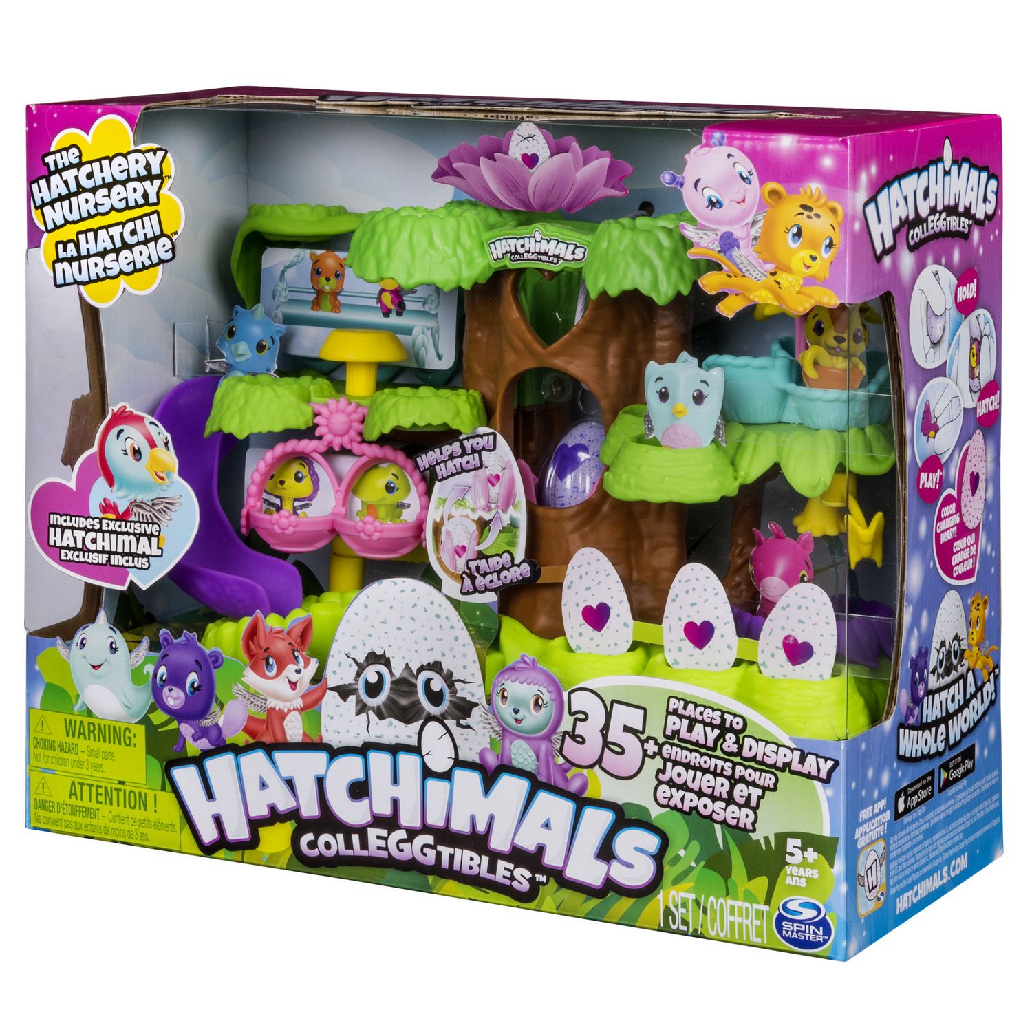 Hatchimals – Hatchery Nursery Playset with Exclusive Hatchimals
