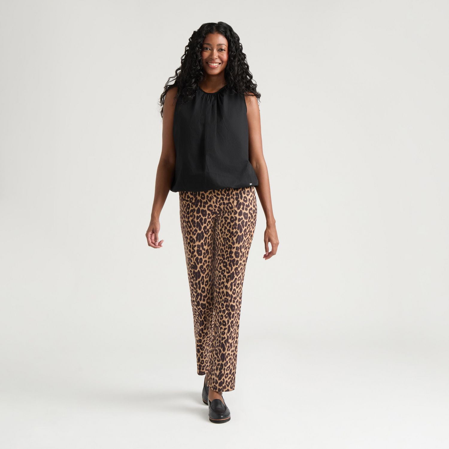 Blouse ballon sans manches pour femmes Mexx