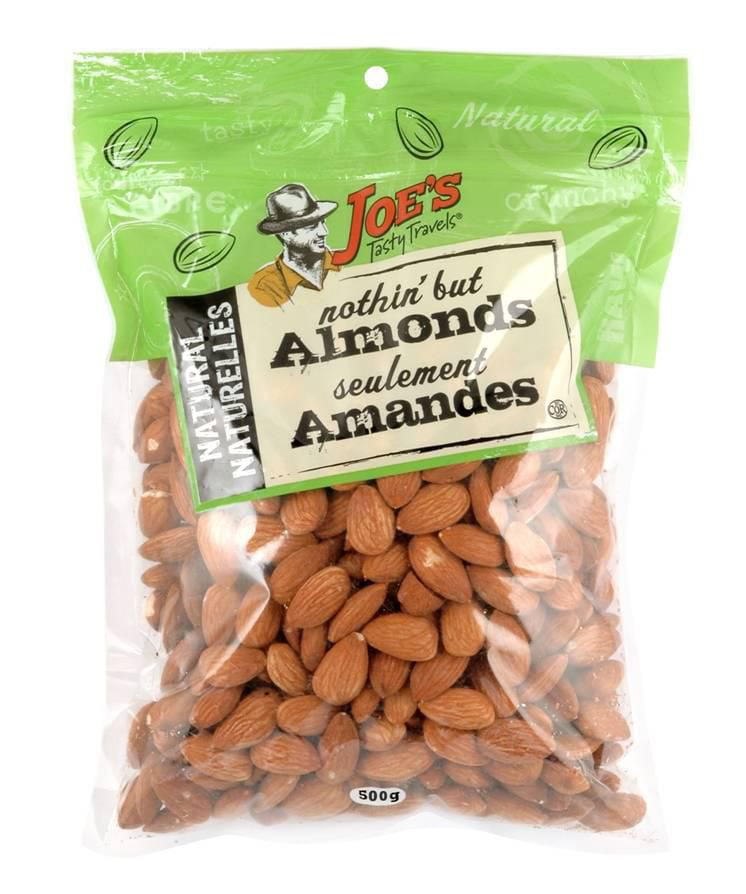 Joe's Tasty Travels Joe’s Tasty Travels Natural Almonds Walmart Canada