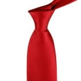 thumbnail image 4 of Cravate classique tissée solide pour hommes Tailored Flex de Haggar, 4 of 6