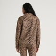 thumbnail image 3 of Mexx Women’s Leopard Print Faux Suede Jacket, 3 of 5