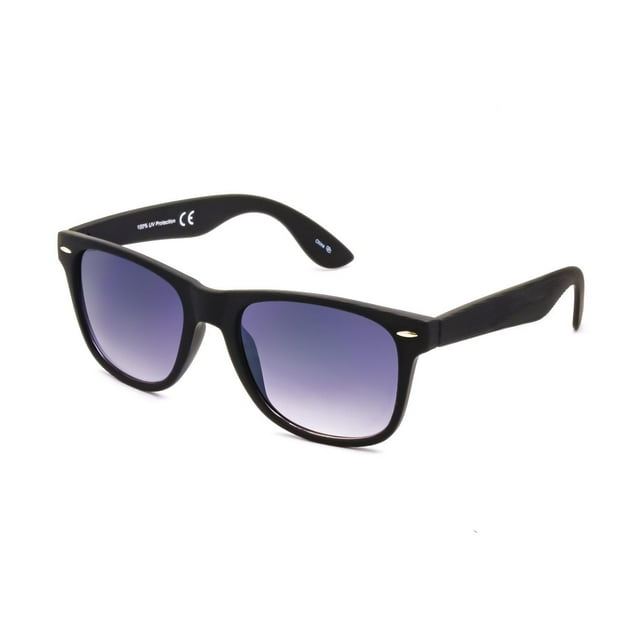 George Men's Black Square Sunglasses