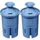 Filtre à eau Brita Elite pour pichets et distributeurs, certifié par la WQA conformément aux normes NSF/ANSI sur l’élimination du plomb, sans BPA, emballage de 2 filtres Longlast + Filtres de Remplacement – image 1 sur 9