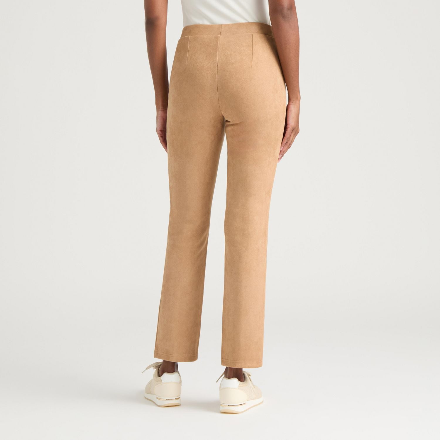 Mexx Women’s Slim Fit Faux Suede Pants