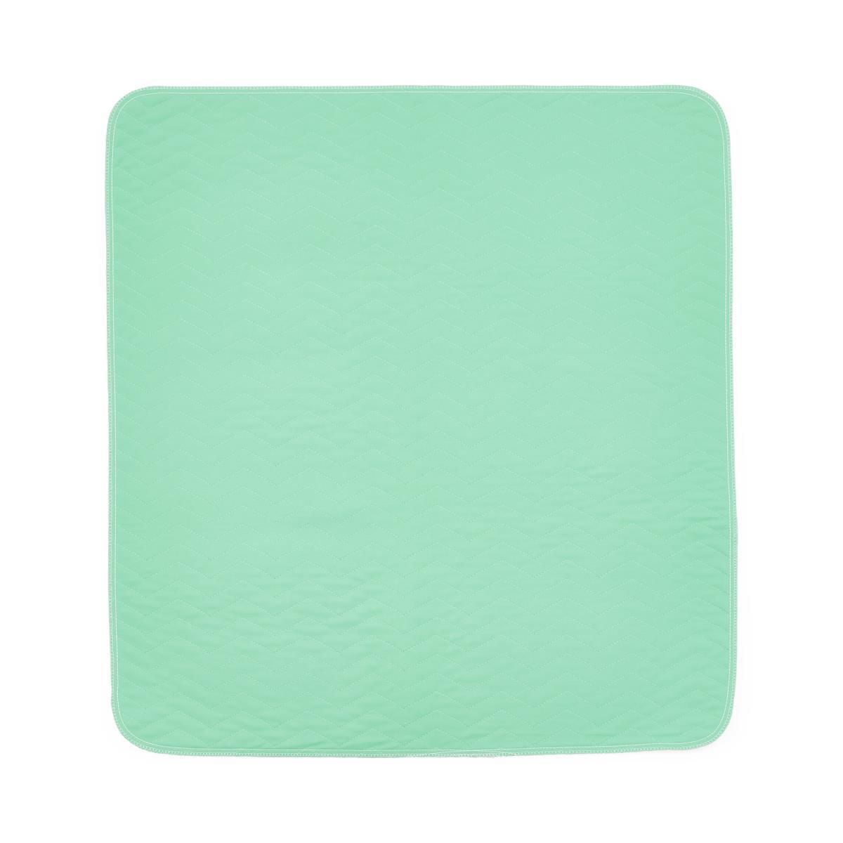 Sous-matelas réutilisables laminés en poly à séchage rapide Medline, 34 po x 36 po, 1 chacun