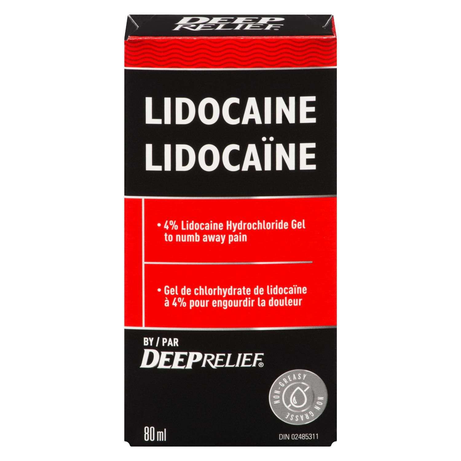 Lidocaine by Deep Relief