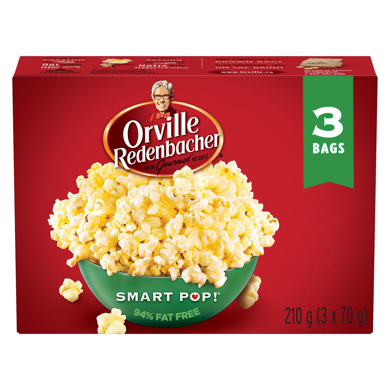 orville redenbacher popcorn smart pop