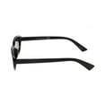 thumbnail image 3 of No Boundaries Women's Black Oval Sunglasses, 3 of 3