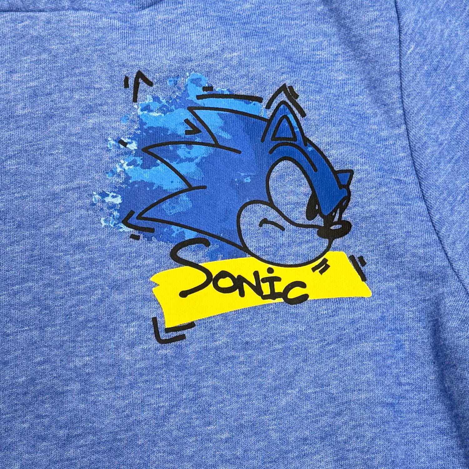 Sonic Boys Doodle Long Sleeve Hoodie