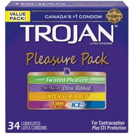pursonic massage vibration chair cushion with heat Trojan Supra Bareskin Condoms main image 0