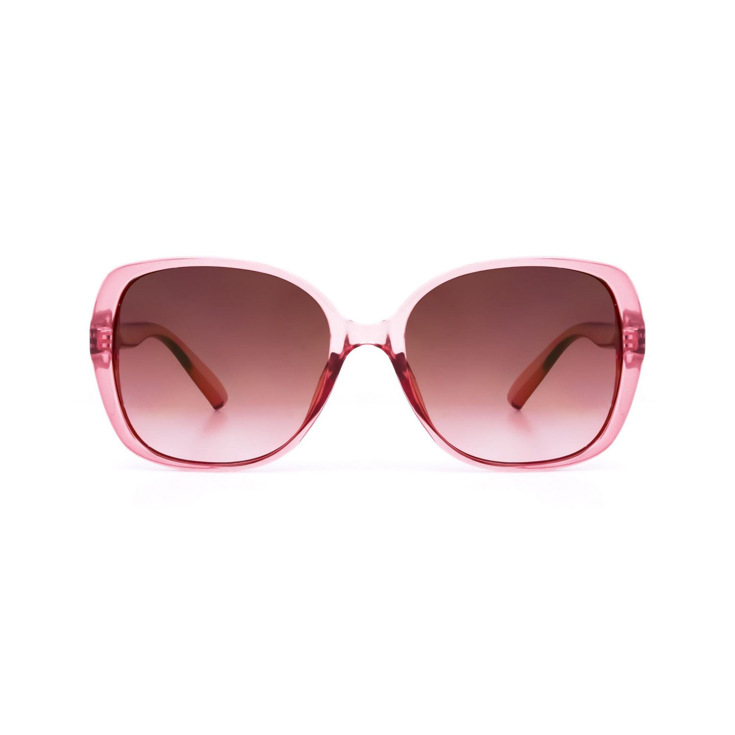Madden NYC Women's Pink Oversized Square Sunglasses