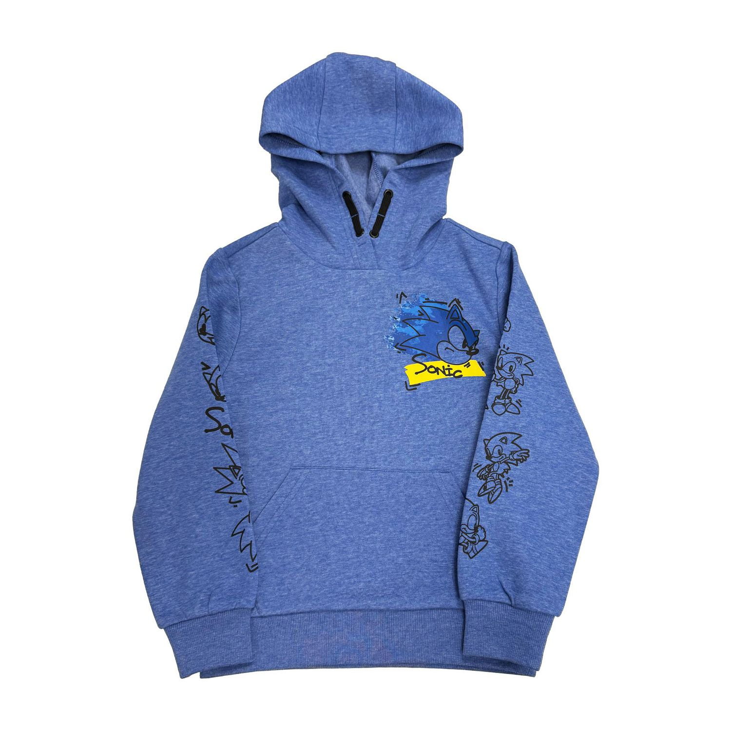 Sonic Boys Doodle Long Sleeve Hoodie