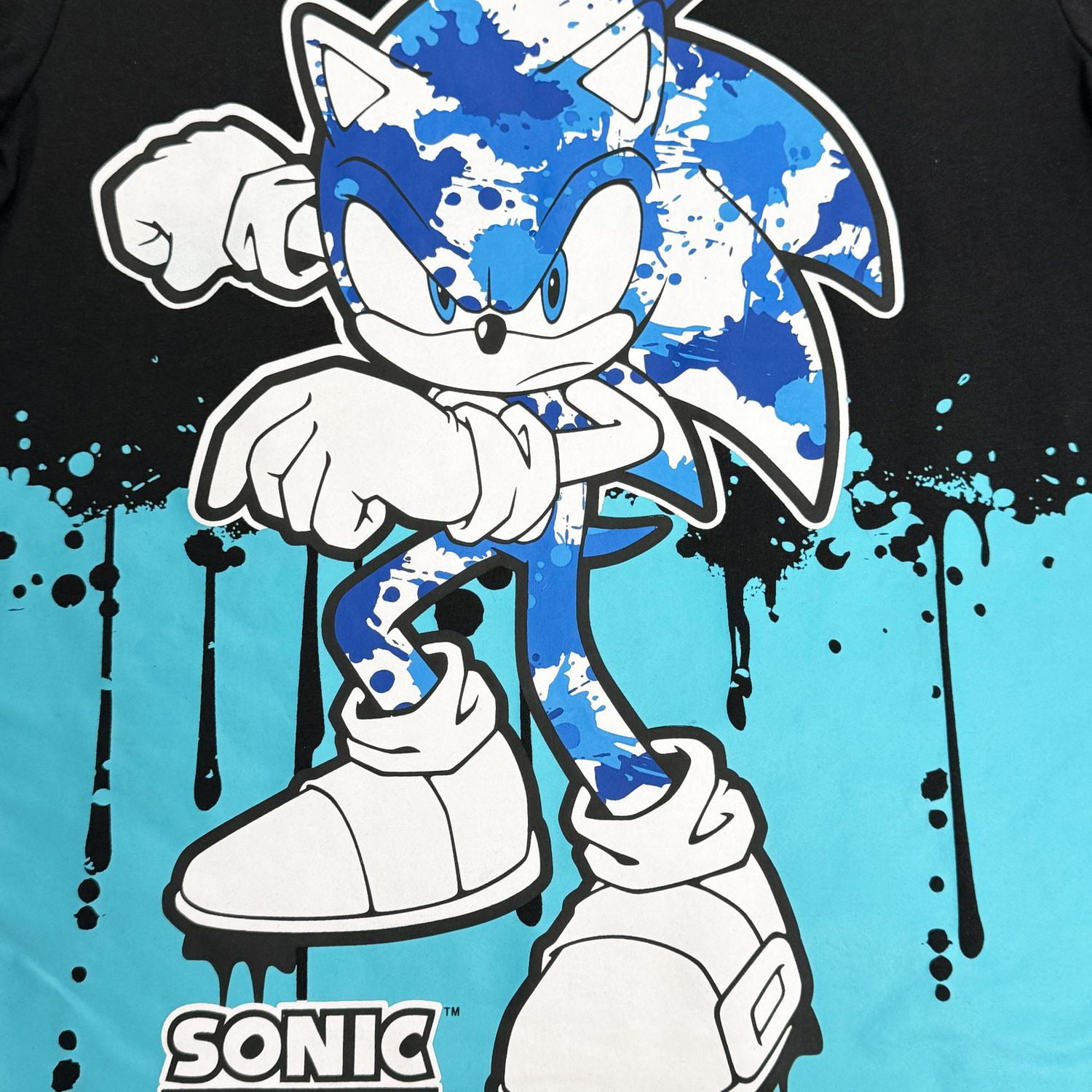Sonic Boys Paint Drips T-Shirt Manche Courte