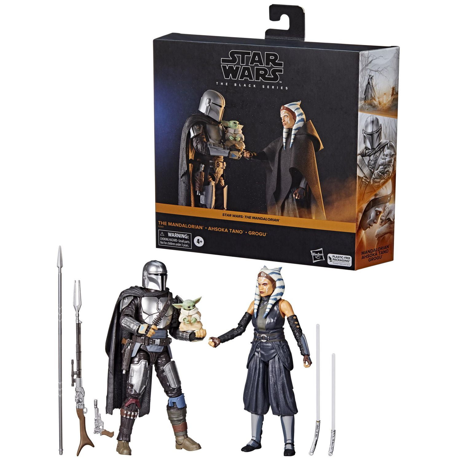 Star Wars The Black Series The Mandalorian, Ahsoka Tano & Grogu 