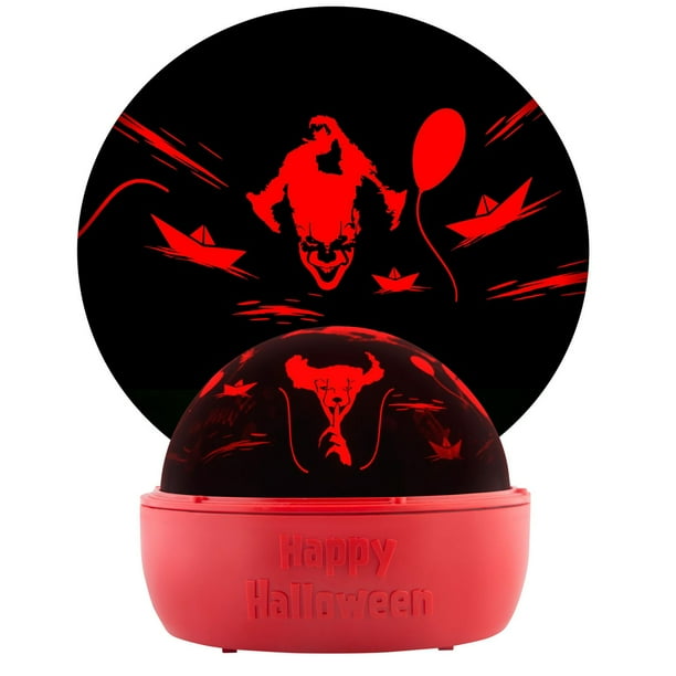 Halloween Lightshow Projection Tabletop ShadowLights IT Pennywise WB