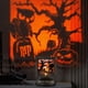 Scène de Hibou CubeXCube de Projection de Spectacle de Lumière d'Halloween (Orange) – image 3 sur 6