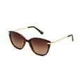 thumbnail image 1 of Time & Tru Women's Polarized Tort Cat-Eye Sunglasses, 1 of 3