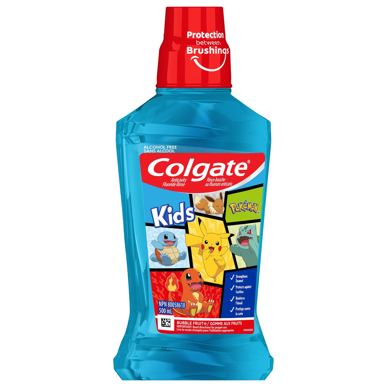 Colgate Kids Anticavity Pokemon Mouthwash Pokemon 500mL Colgate Pokemon Mouthwash Walmart