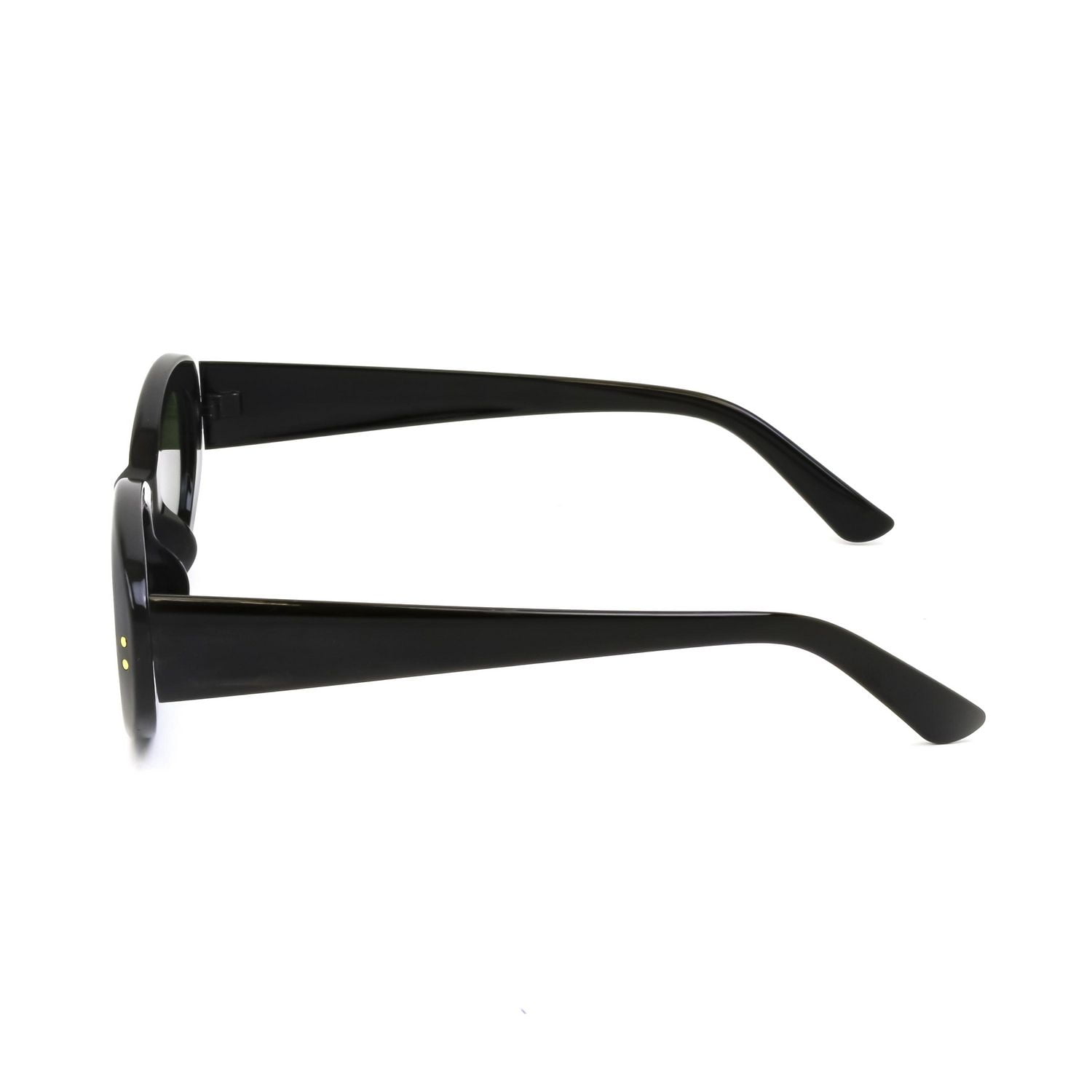Madden NYC Women's Black Oval Sunglasses