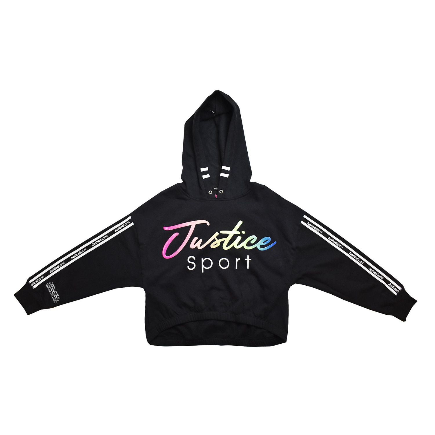 Girls Justice Slick Long Sleeve Hooded Pullover