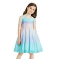thumbnail image 4 of George Girls' Rainbow Mesh Dress, 4 of 6