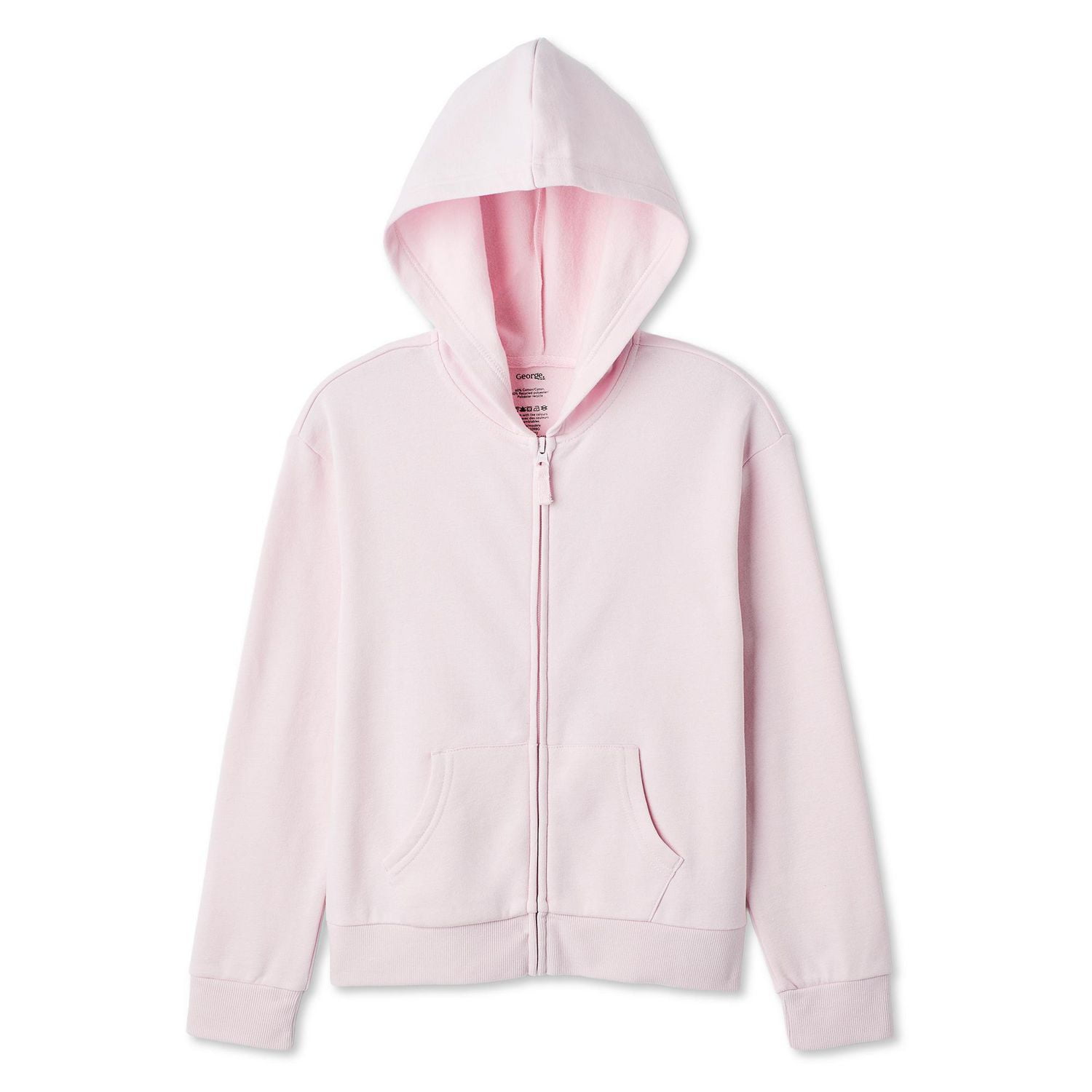 George Girls' Full Zip Hoodie