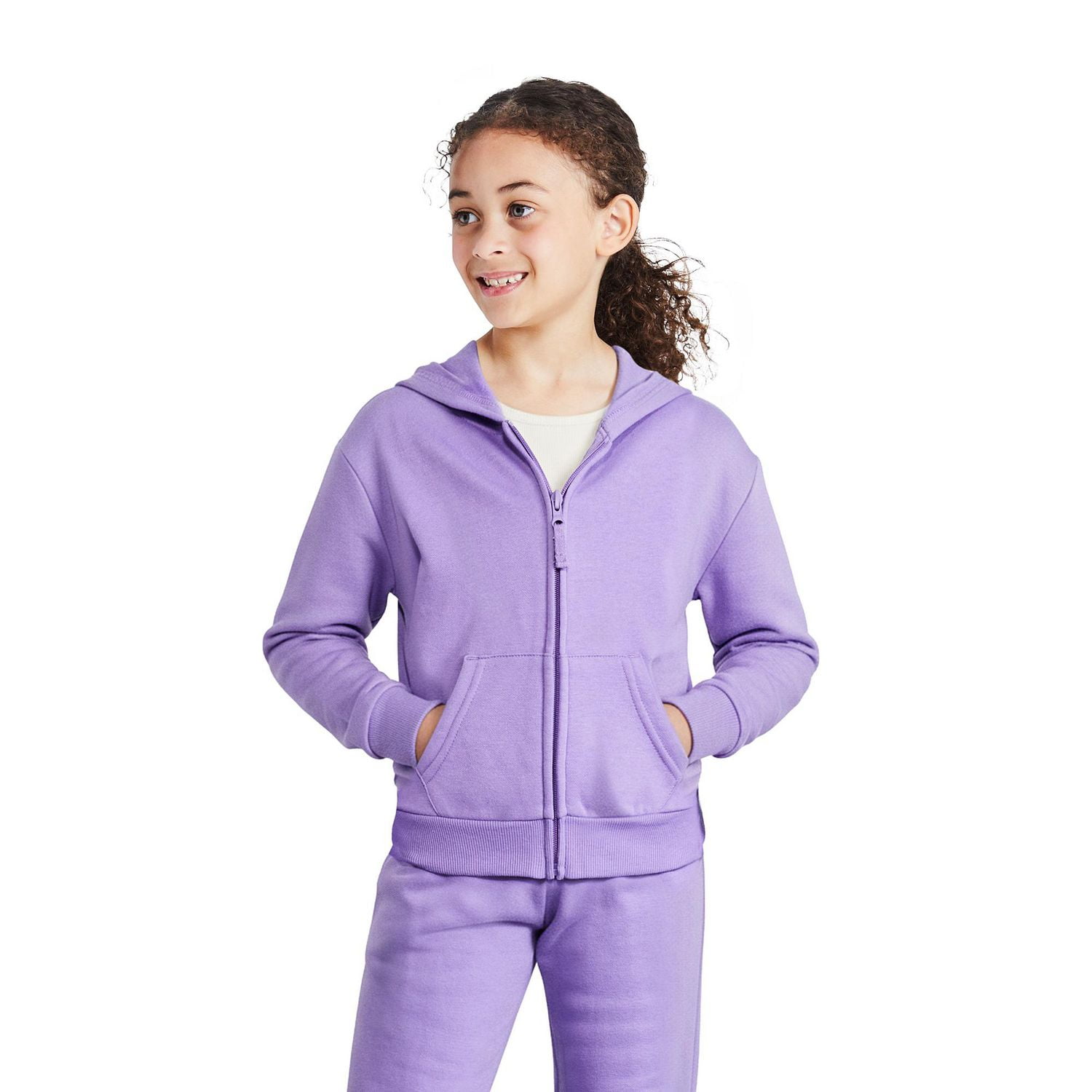 George Girls' Full Zip Hoodie