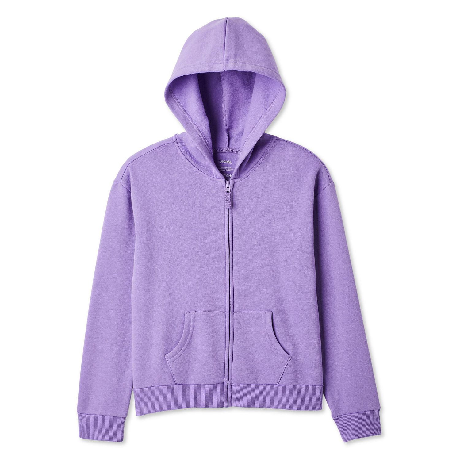 George Girls' Full Zip Hoodie