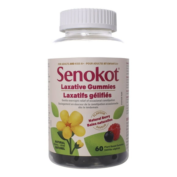 Senokot Gummies laxatifs 60CT