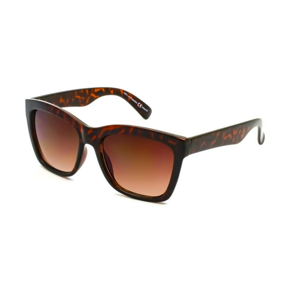 TropicCal Women's Tort Cat-Eye Sunglasses