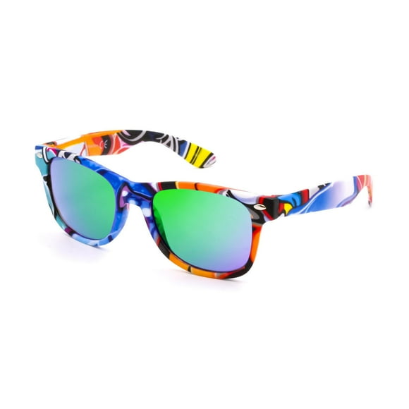 George Kids Boys Cartoon Print Square Sunglasses