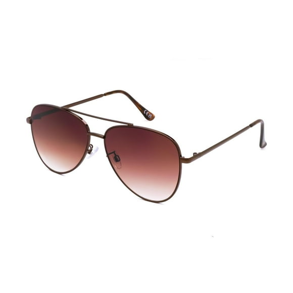 Lunettes de soleil aviateur marron pour femmes Madden NYC