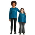thumbnail image 3 of George Girls' Graphic Long Sleeve Tee, 3 of 6