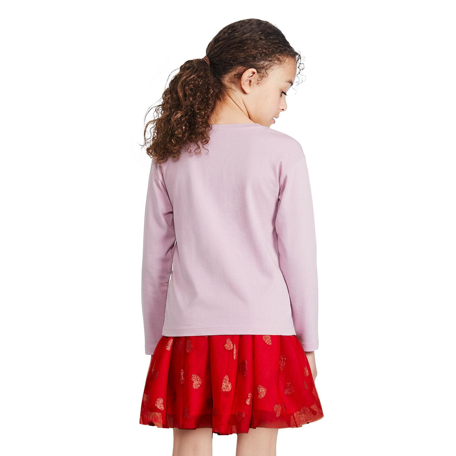 George Girls' Long-Sleeve Pocket T-Shirt